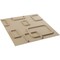 Ekena Millwork 11 7/8in. W x 11 7/8in. H Oslo EnduraWall Decorative 3D Wall Panel Covers 0.98 Sq. Ft. WP12X12OSGBE - alternate 2